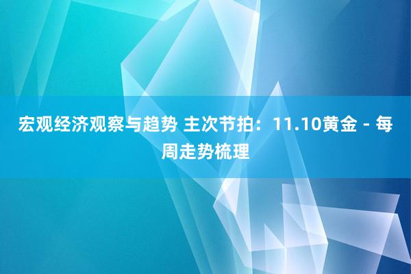 宏观经济观察与趋势 主次节拍：11.10黄金 - 每周走势梳理